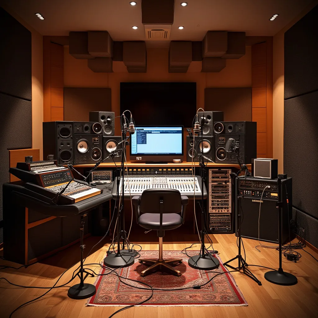 Estudio de grabación profesional